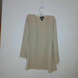 It's our time, beige womens cardigan.